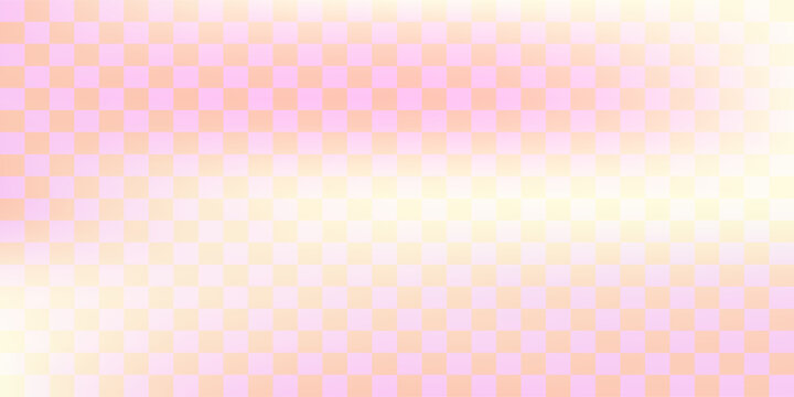 pink Groovy checker seamless pattern, wavy abstract retro checkerboard background. Trippy wave board geometric. eps 10