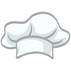 Chef Hat Cap Headwear Illustration Drawing Design