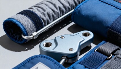 Footage of temperaturecontrolled gear modified for extreme environments focusing on flexible fabrics and corrosionresistant hardware for versatile use