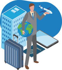 海外勤務ビジネスマン