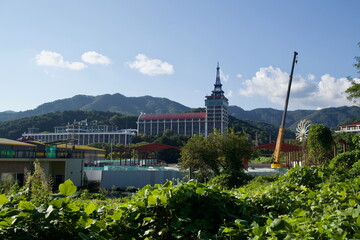Cafe Paris and Construction Site