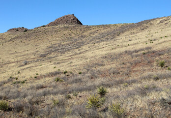 Wild Rose Pass in the Davis Mountains in west Texas