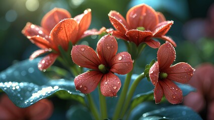 Nasturtium Flower Radiant Beauty Flowers Celebrating Bold Colors, Delicate Textures, and Classic Botanical Charm for Visual Inspiration Design