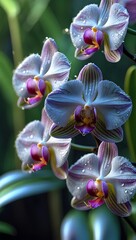 Orchid Flower Mobile Wallpaper Featuring Elegant Exotic Petals, Soft Color Gradients, and Luxurious Botanical Beauty Perfect for Modern Phone Screens HD