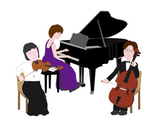 クラシック音楽の発表会