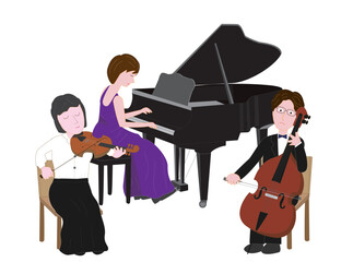 クラシック音楽の発表会