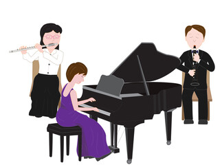 クラシック音楽の発表会