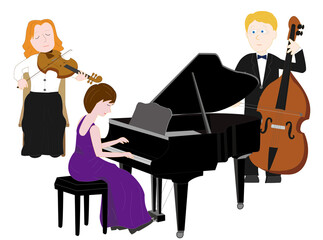 クラシック音楽の発表会