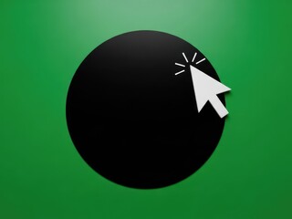 Click here button with green background