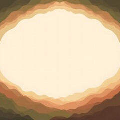 Layered Terrain Landscape Frame