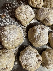 fresh baked russian tea cakes