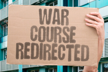 "War Course Redirected" Operational gains change trajectory. WAR. UKRAINE. CHANGE. TRAJECTORY. SUCCESS.