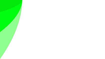 Modern Green Wave Presentation Background 