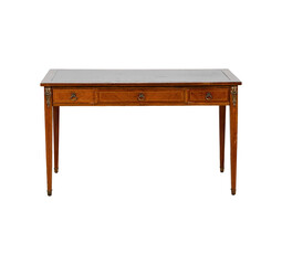 Vintage Wooden Desk with Drawers - Classic Furniture