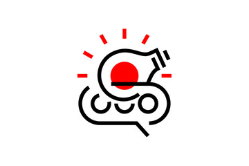 Abstract Modern Logo Mark &ndash; Clean Minimal Geometric Design, Vector Illustration