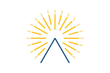 Abstract Modern Logo Mark &ndash; Clean Minimal Geometric Design, Vector Illustration