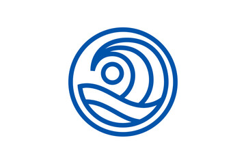 Abstract Modern Logo Mark &ndash; Clean Minimal Geometric Design, Vector Illustration