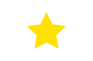 黄色い星のアイコン