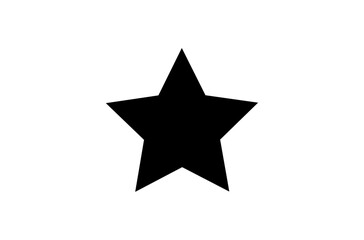 黒い星のアイコン