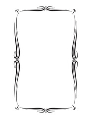 Vintage Decorative Frame &ndash; Hand Drawn Vector Illustration