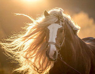馬　干支　生成AI　年賀状　