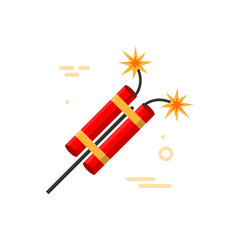 Party Fireworks Vector – Explosive Spark Graphic