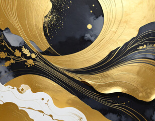 日本　和柄　生成AI　背景