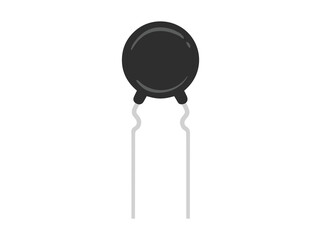 Thermistor Resistor Illustration
