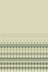 Thai art style Farblic seamless pattern with lace