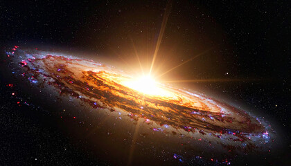 宇宙　惑星　生成AI　背景　