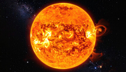 宇宙　惑星　生成AI　背景　