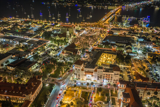 St. Augustine, Florida during Night of Lights