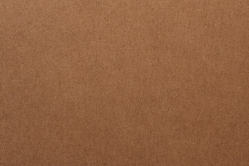 Craft Paper Surface with Grainy Texture and Earth Color Macro View