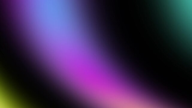 Smooth and vibrant cinematic color shift transition abstract video background loop light leaks overlay high energy glow digital art motion graphic element ethereal aesthetic dynamic movement