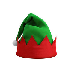 santa claus hat isolated