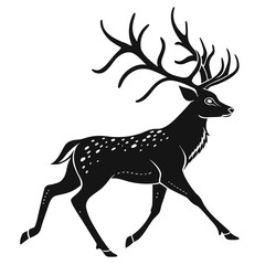 Christmas deer antlers silhouette festive fashion © Arif Ahmed