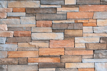 close up on stone wall background