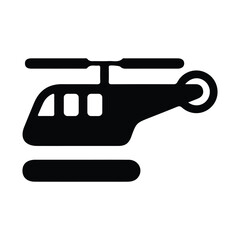 Helicopter icon, fly