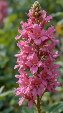 Close-up view of beautiful and captivating Galphimia glauca, known as thryallis or shower of gold