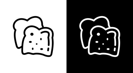 Toast With Icon Set Design