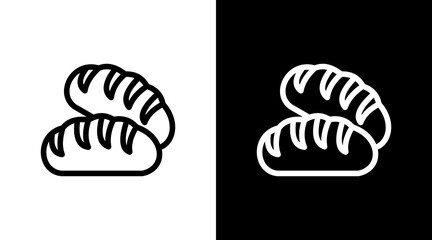 Bread With Icon Set Design