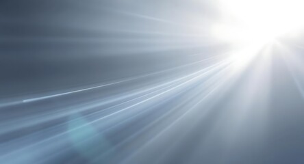 Obraz premium Bright light shining through clouds