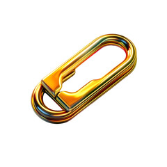 paper clips isolated on white background