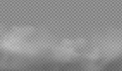 Realistic Ground Fog Overlay with Soft Diffusion PNG overlay