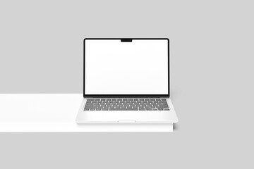 Blank Screen Laptop Mockup 