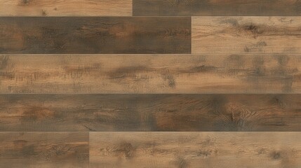 Brown wooden plank flooring texture with rustic design elements