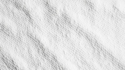 Closeup of a white textured surface with a rough grainy appearance