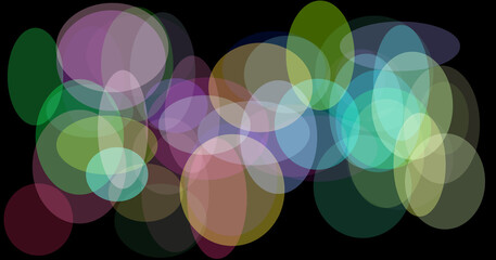 Colorful bokeh background