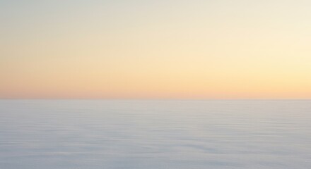 Fototapeta premium A serene, vast expanse of clouds at sunrise or sunset, soft pastel colors