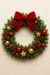 성탄, 화환, 데코, celebration, 리본, 계절, 나뭇잎, 장식,리스, 크리스마스, 기념